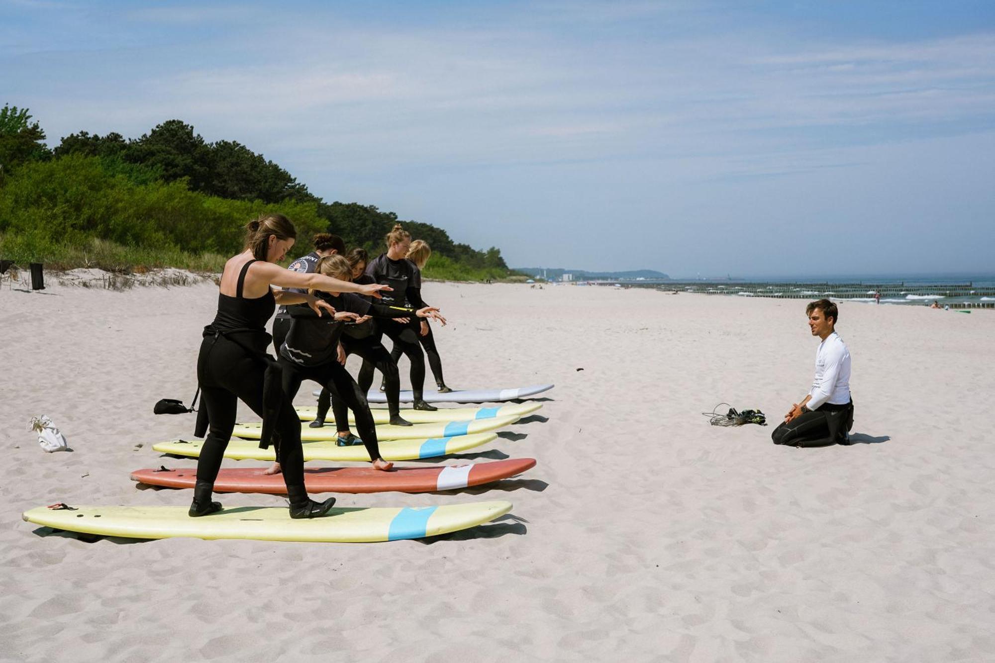 Pokoje Surf People Hostel Władysławowo Kültér fotó
